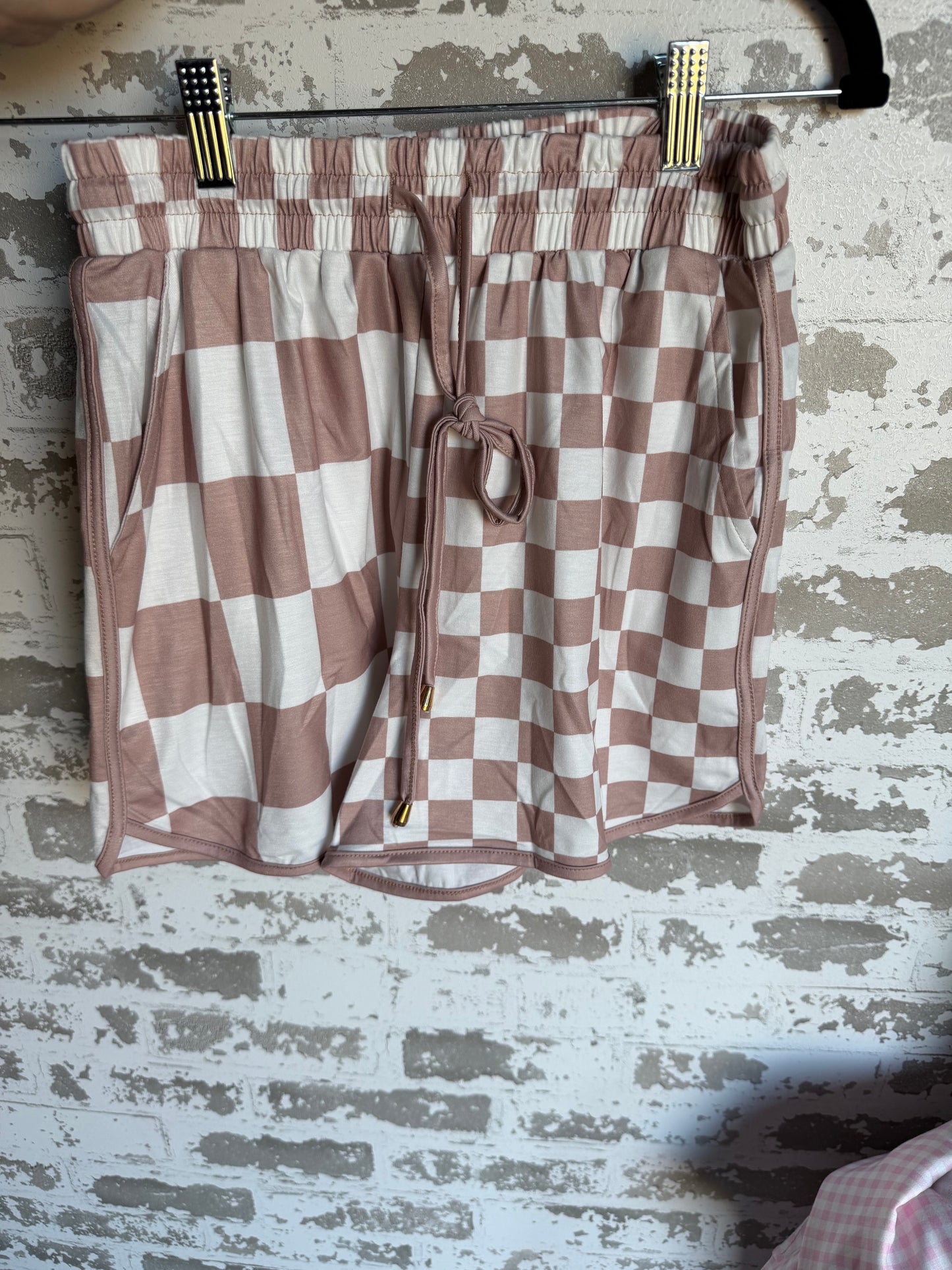 Checkered Shorts