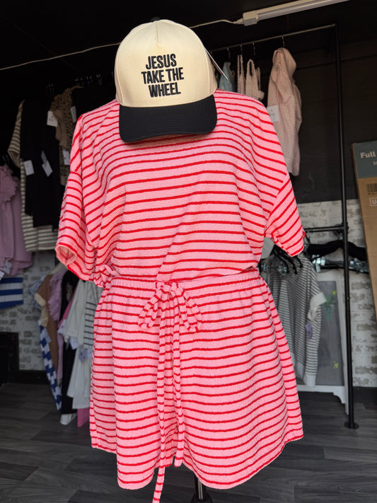 Pink Stripe Set